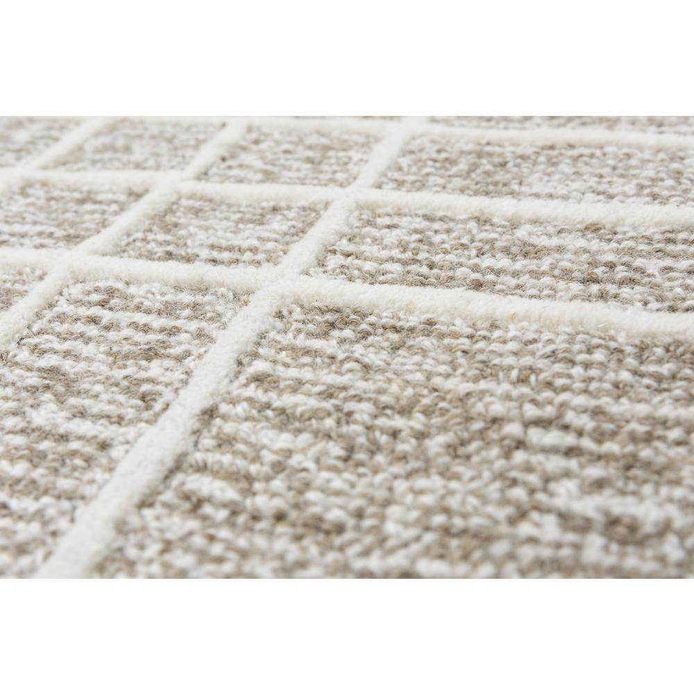Hand Tufted Loop Pile Wool Internet Rug , 5' x 7'6". Picture 2