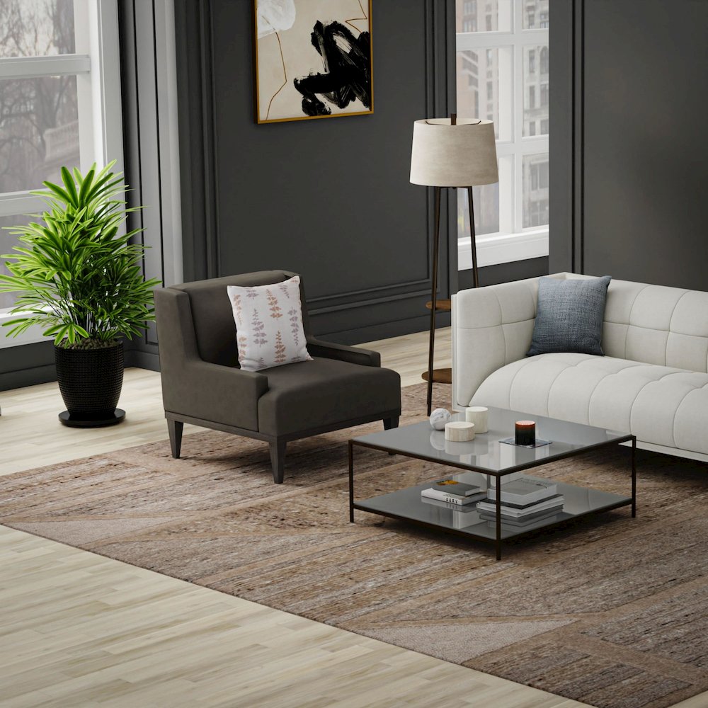 5' x 8' Hand-Tufted Rectangle Rug. Picture 8