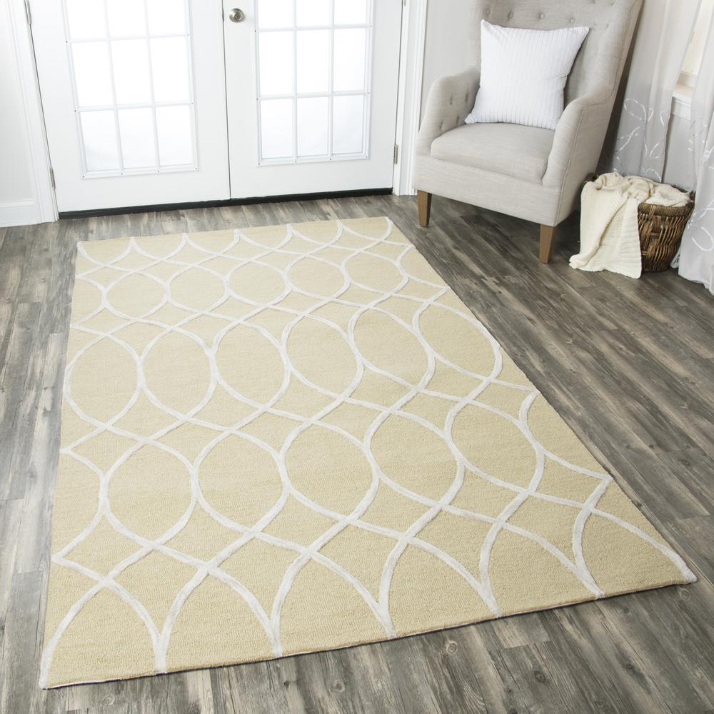 9' x 12' Hand-Tufted Rectangle Rug. Picture 2