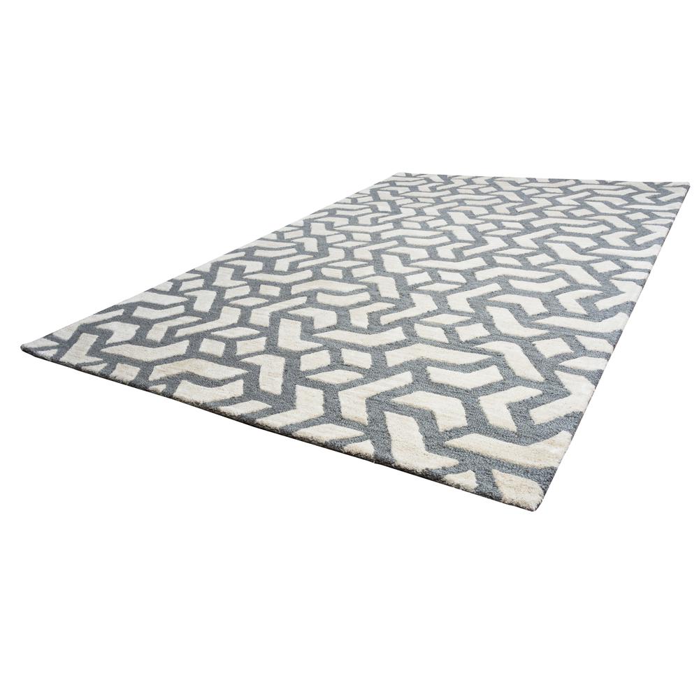 9' x 12' Hand-Tufted Rectangle Rug. Picture 1