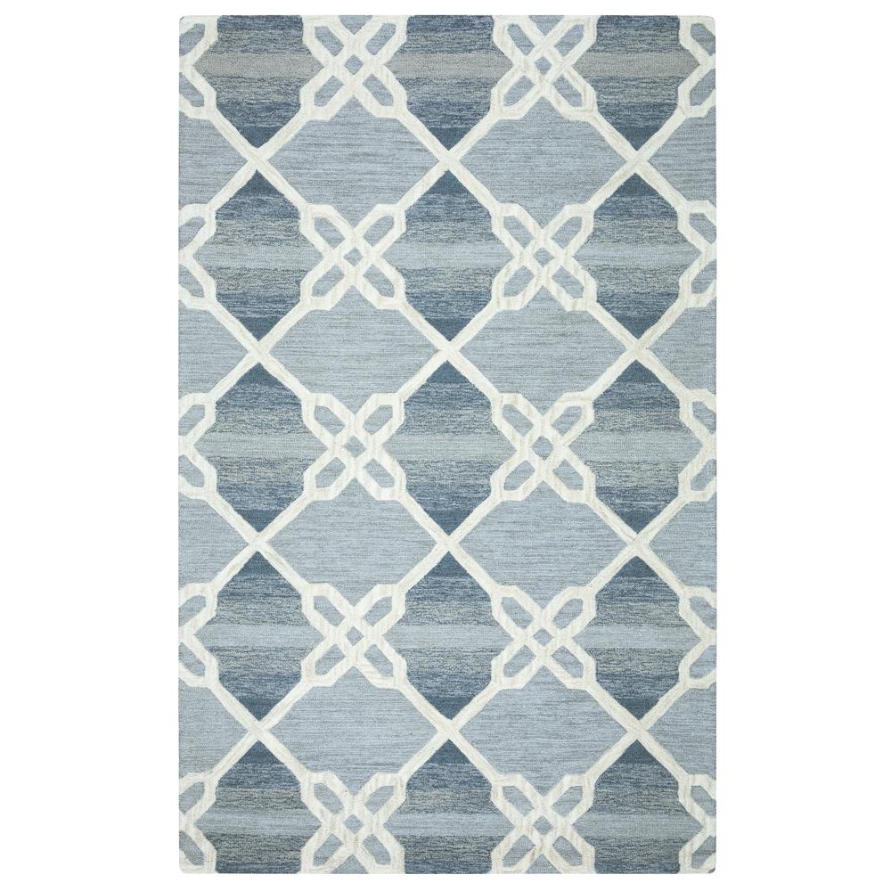 9' x 12' Hand-Tufted Rectangle Rug. Picture 4
