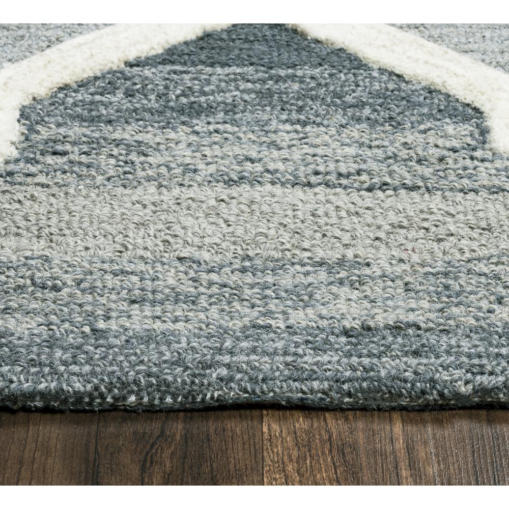 9' x 12' Hand-Tufted Rectangle Rug. Picture 5