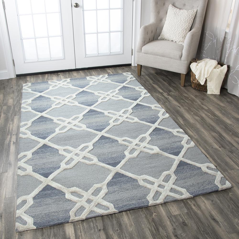 9' x 12' Hand-Tufted Rectangle Rug. Picture 13