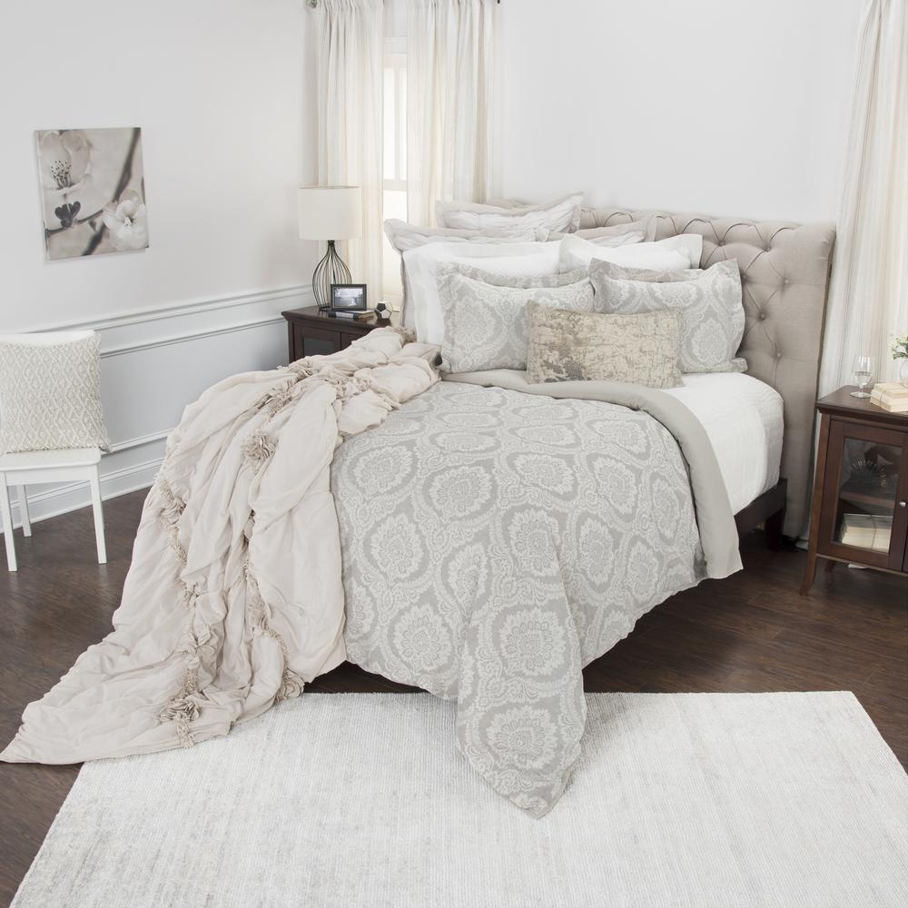 Rizzy Home 106" x 92" Duvet - BT3011. Picture 4