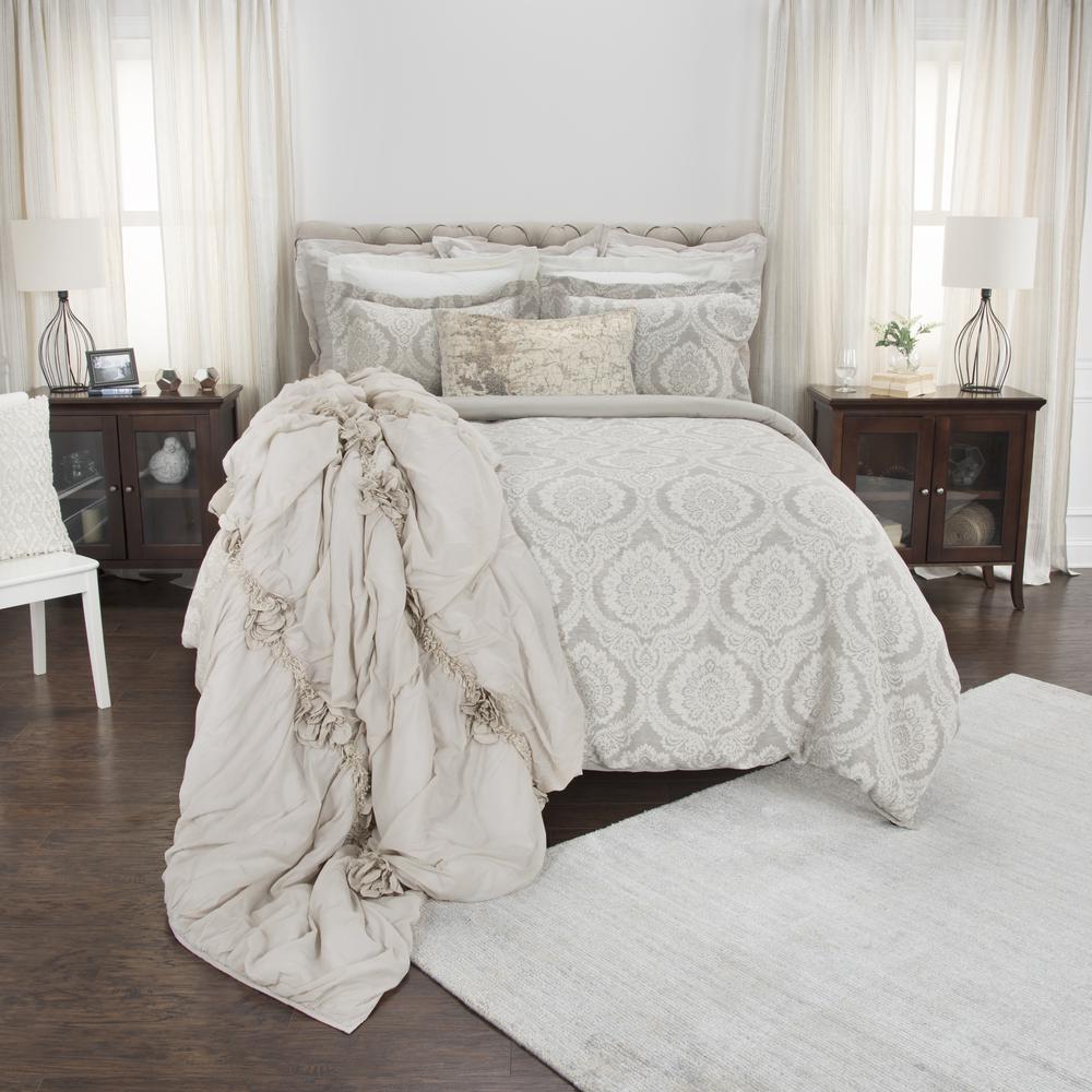 Rizzy Home 106" x 92" Duvet - BT3011. Picture 5