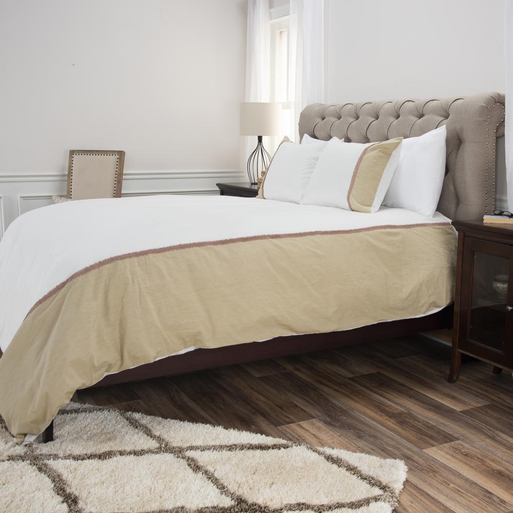 Rizzy Home 114" x 98" Duvet - BT4443. Picture 2