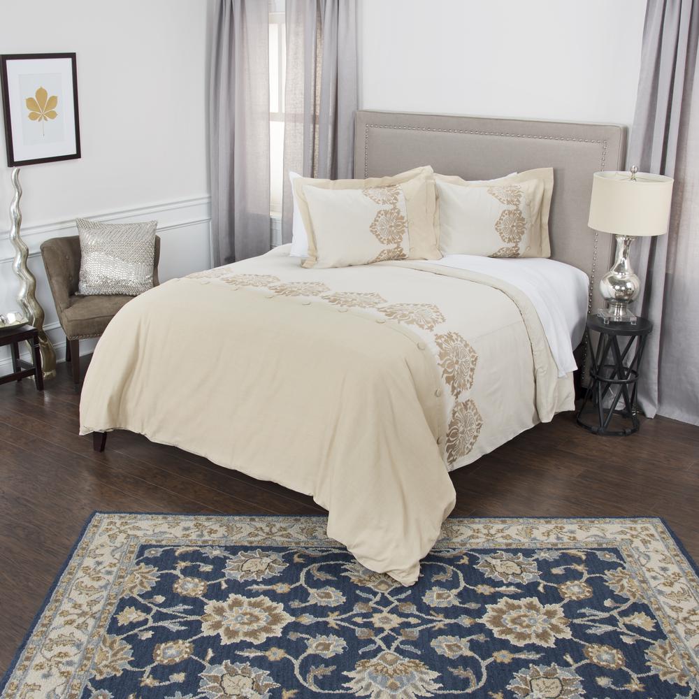 Rizzy Home 114" x 98" Duvet - BT4468. Picture 2