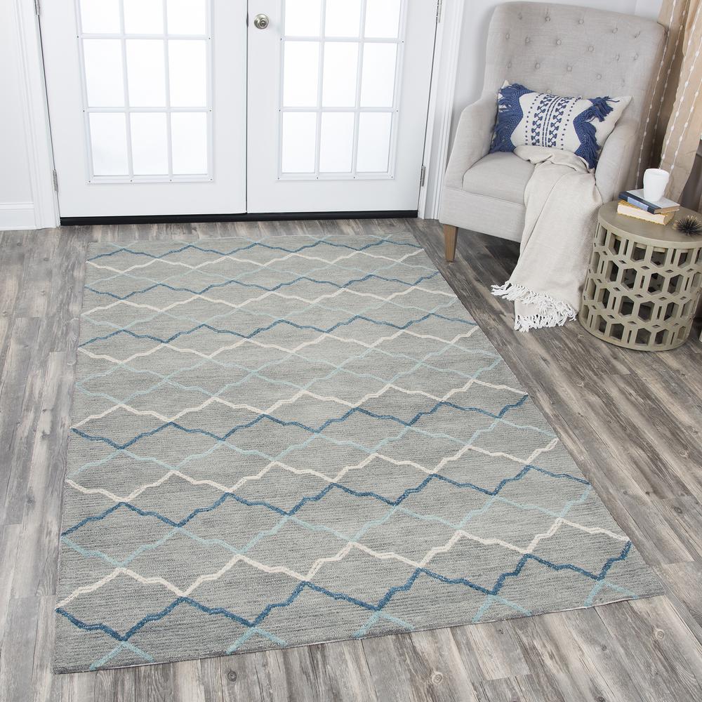 10' x 13' Hand-Tufted Rectangle Rug. Picture 13