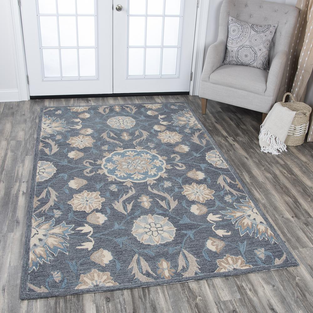 10' x 13' Hand-Tufted Rectangle Rug. Picture 15