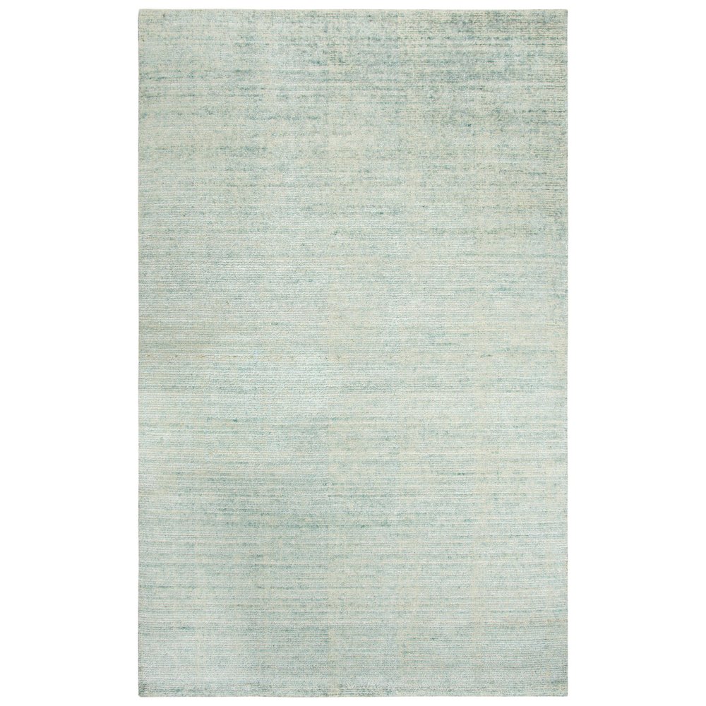 Casual Solid 9' x 12' Rug, Green. Picture 1
