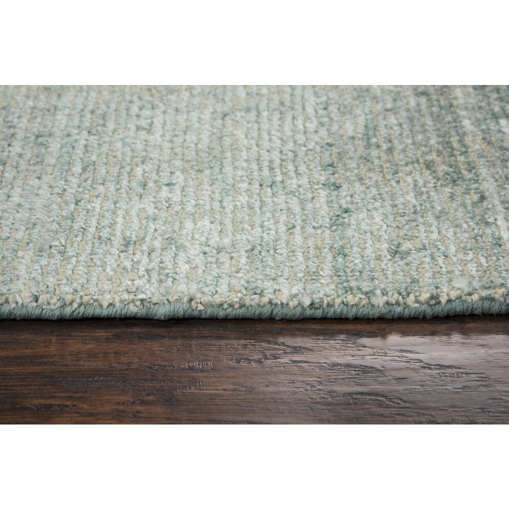 Casual Solid 9' x 12' Rug, Green. Picture 6