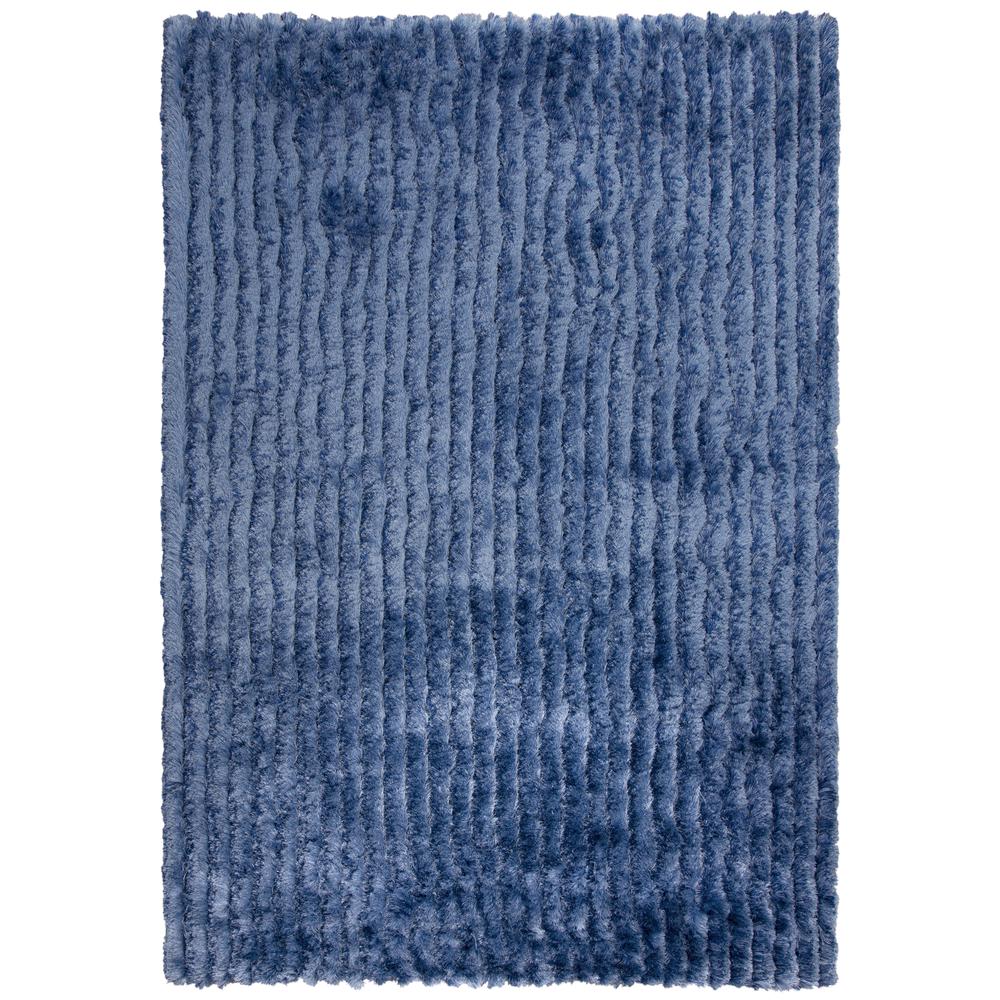 Eclipse Blue 7'6"X9'6" Tufted Rug- EC1003. Picture 4