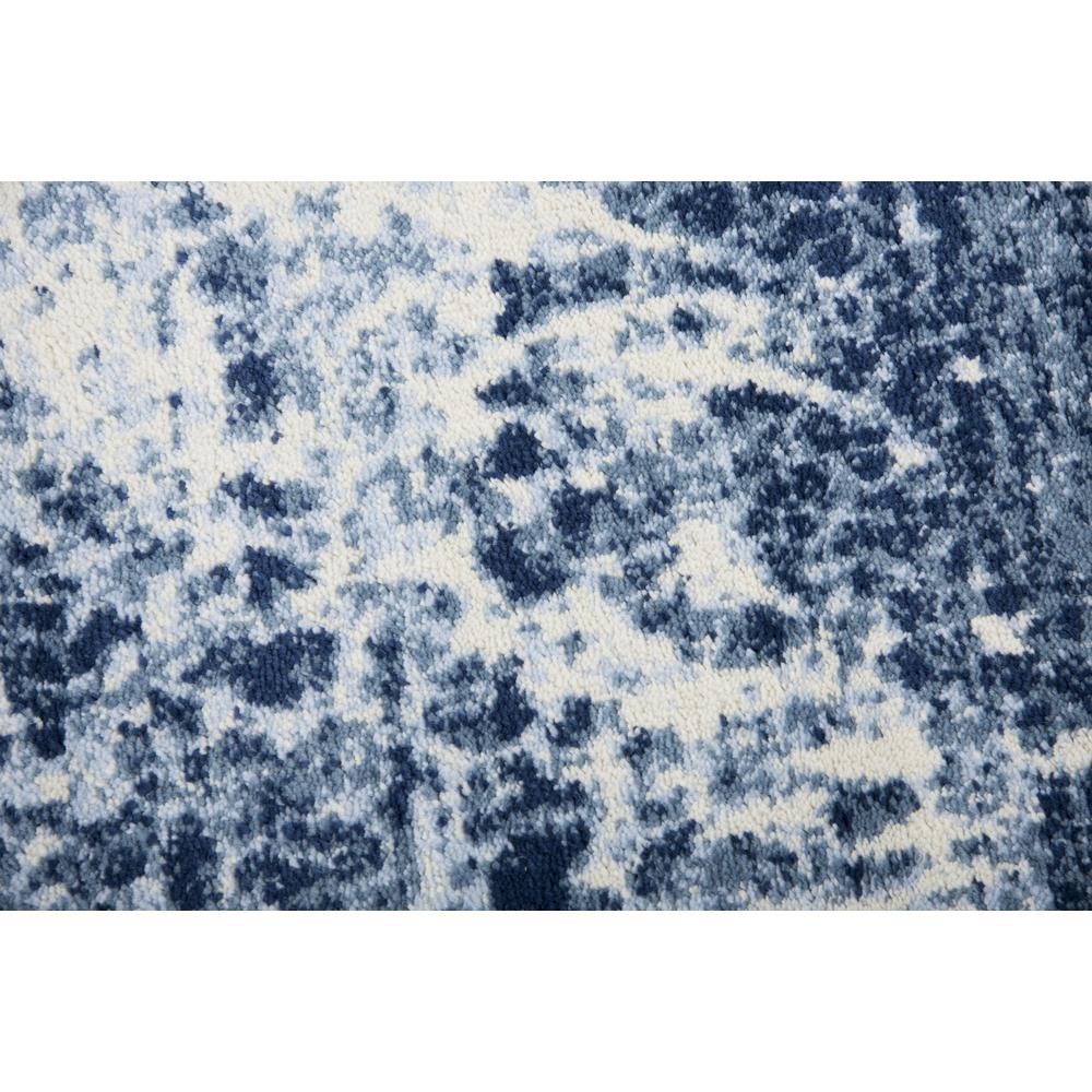 Encore Blue 5'2" x 7'3" Power-Loomed Rug- EN7262. Picture 6