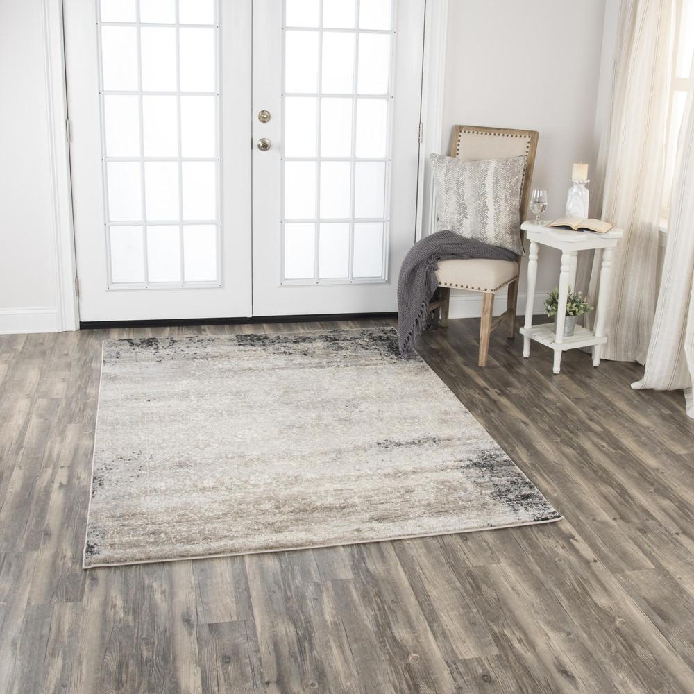 Encore Neutral 5'2" x 7'3" Power-Loomed Rug- EN7270. Picture 2