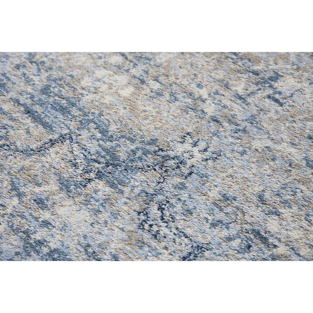 Encore Blue 5'2" x 7'3" Power-Loomed Rug- EN7271. Picture 6