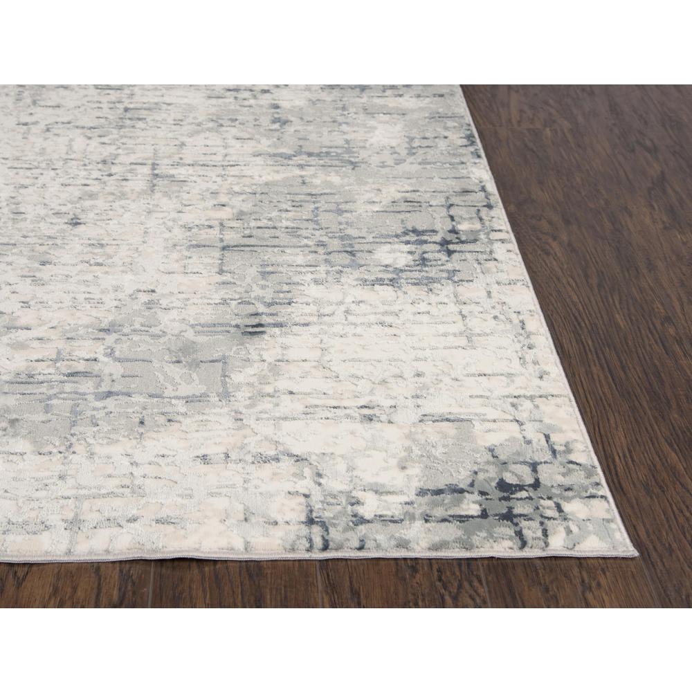 Power Loomed Cut Pile Polyester Rug, 2'7" x 9'6". Picture 3