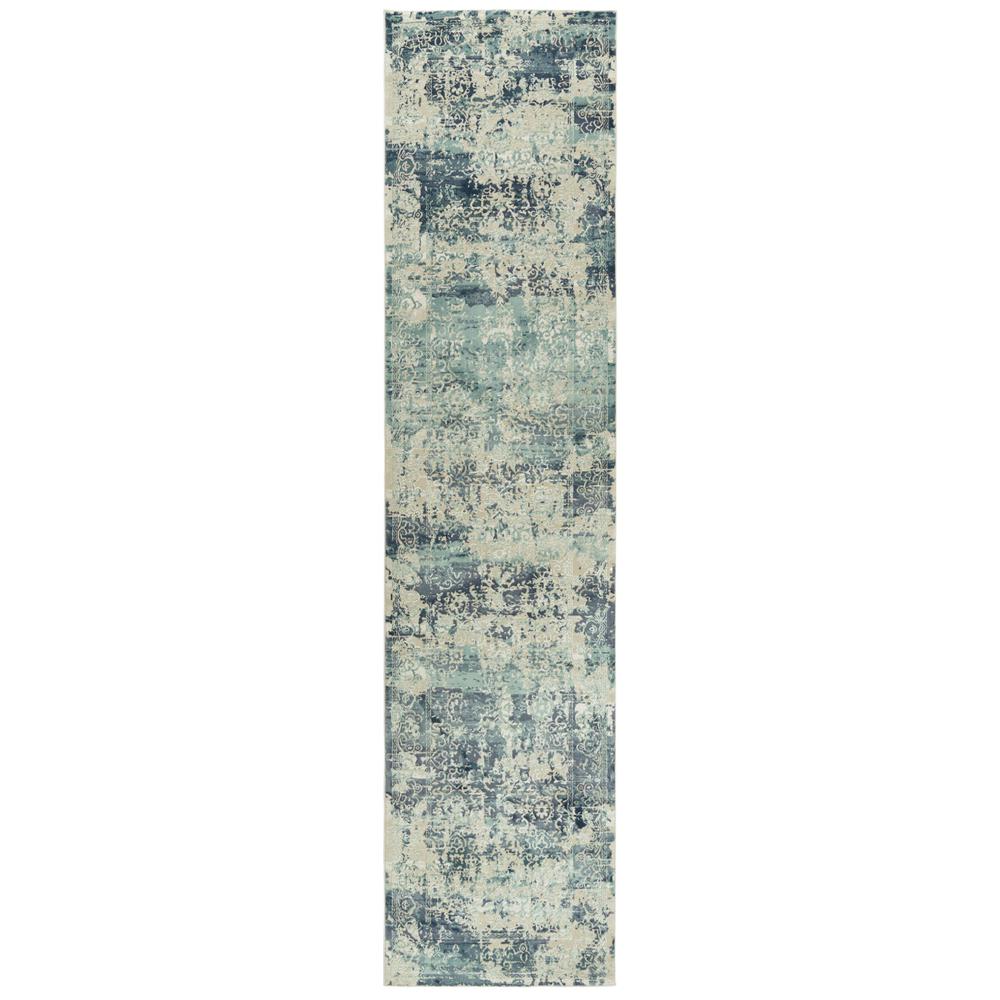 2' x 10' Machine-Made Rectangle Runner. Picture 1