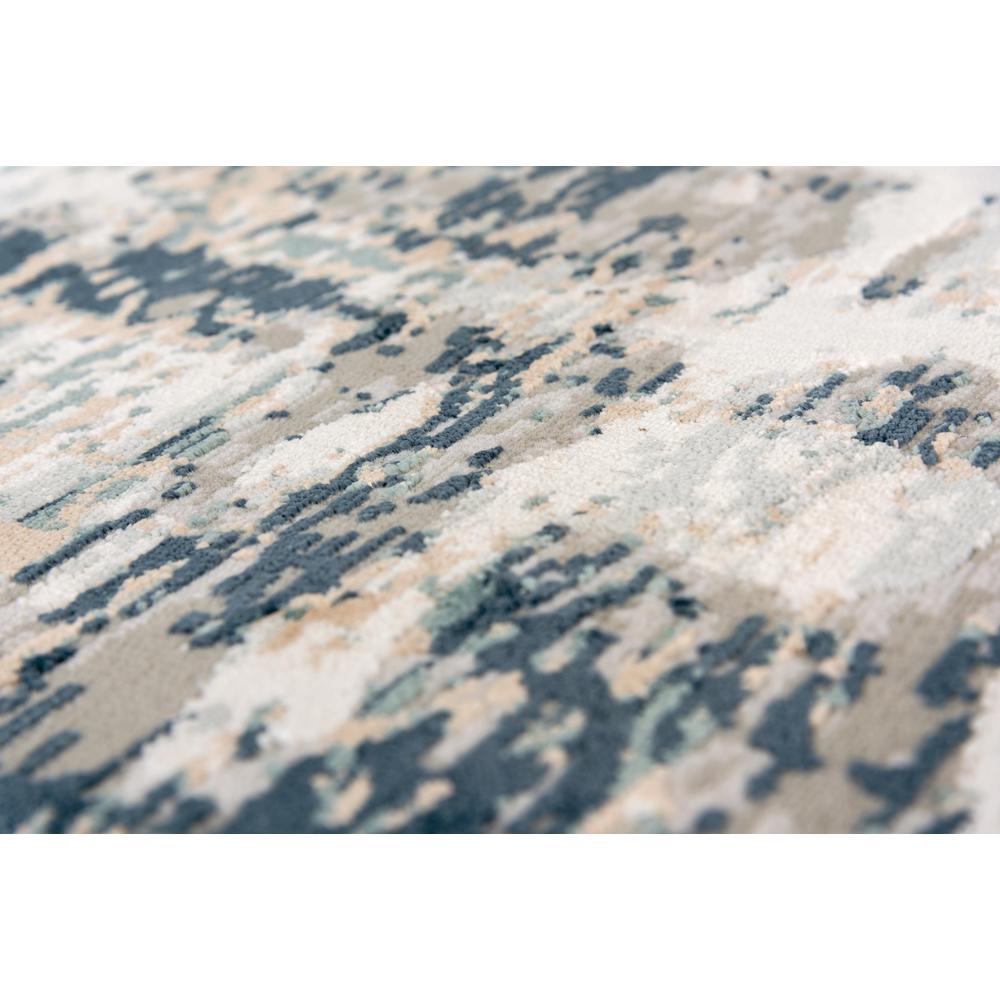 Power Loomed Cut Pile Polyester Rug, 2'7" x 9'6". Picture 3