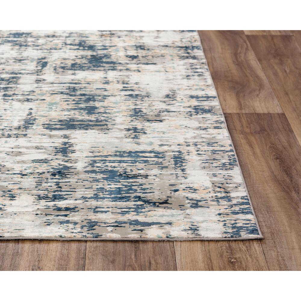 Power Loomed Cut Pile Polyester Rug, 2'7" x 9'6". Picture 2