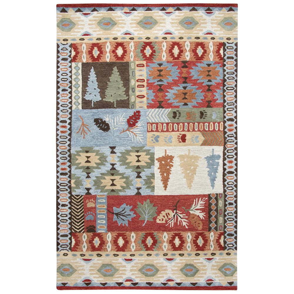 8' x 10' Hand-Tufted Rectangle Rug. Picture 10