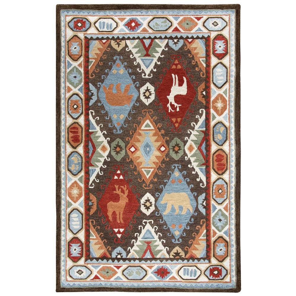 8' x 10' Hand-Tufted Rectangle Rug. Picture 10