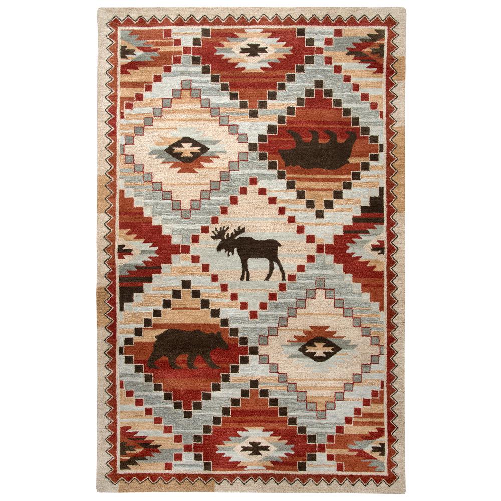 8' x 10' Hand-Tufted Rectangle Rug. Picture 4