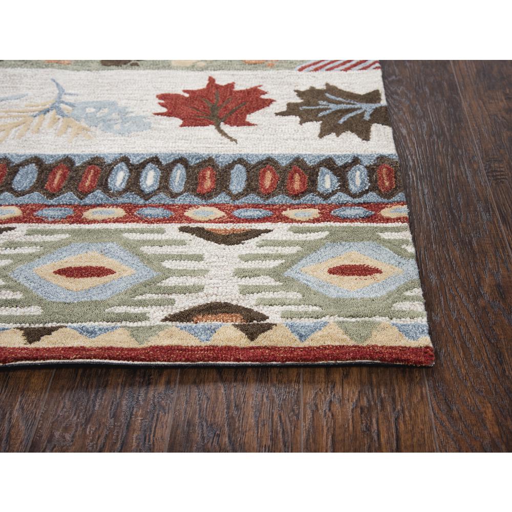 8' x 10' Hand-Tufted Rectangle Rug. Picture 1