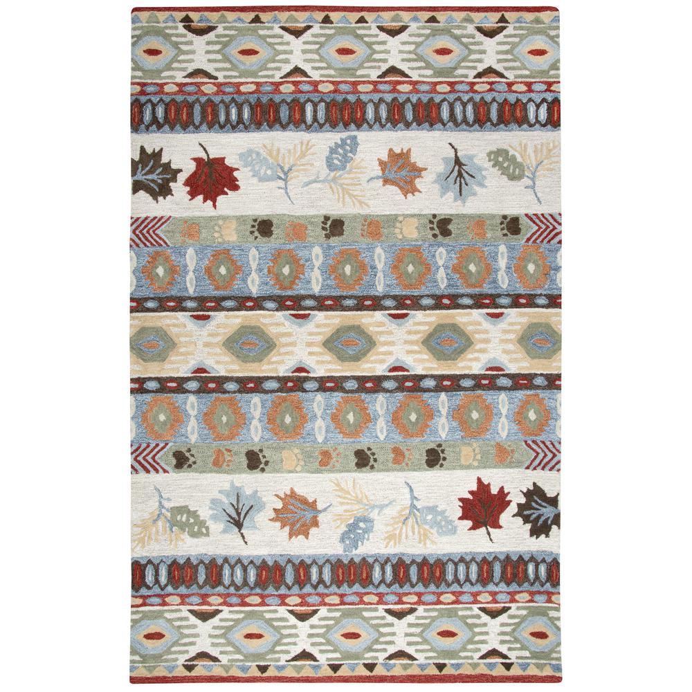 8' x 10' Hand-Tufted Rectangle Rug. Picture 4
