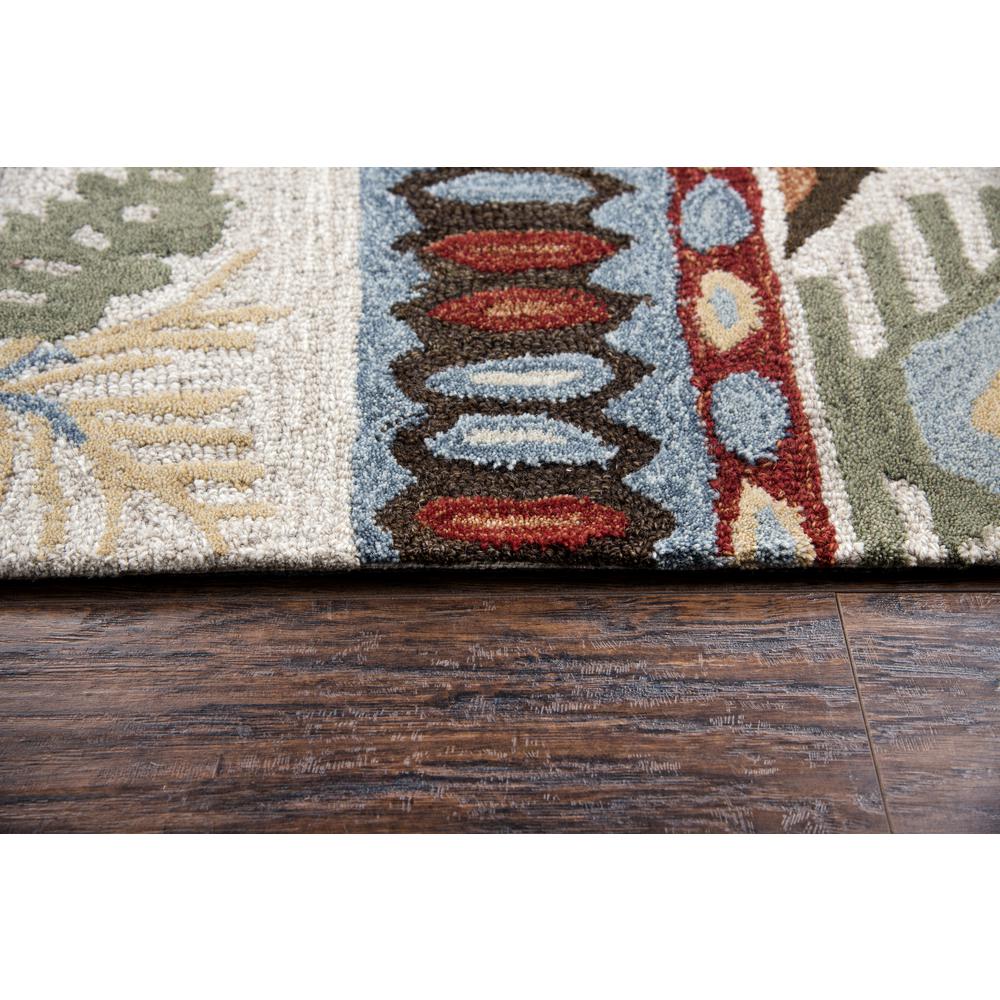 8' x 10' Hand-Tufted Rectangle Rug. Picture 5