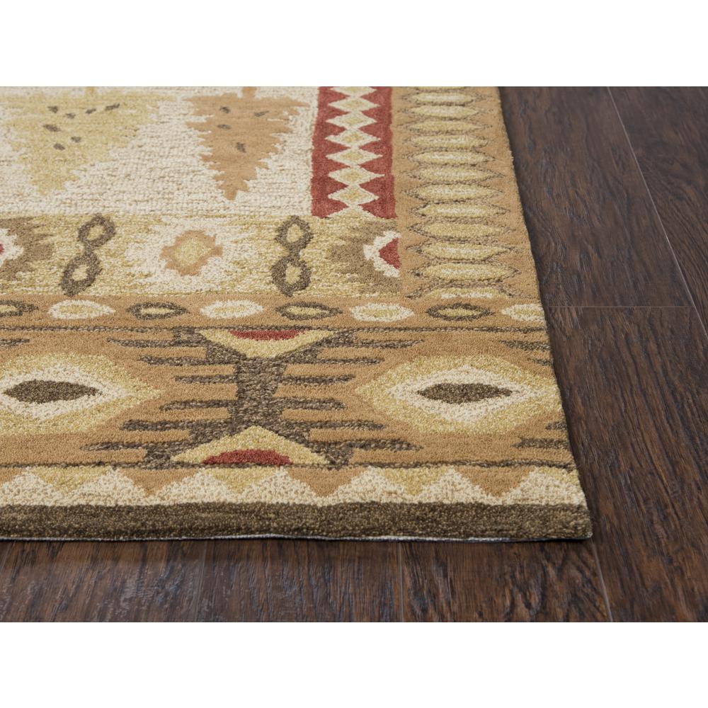 8' x 10' Hand-Tufted Rectangle Rug. Picture 1