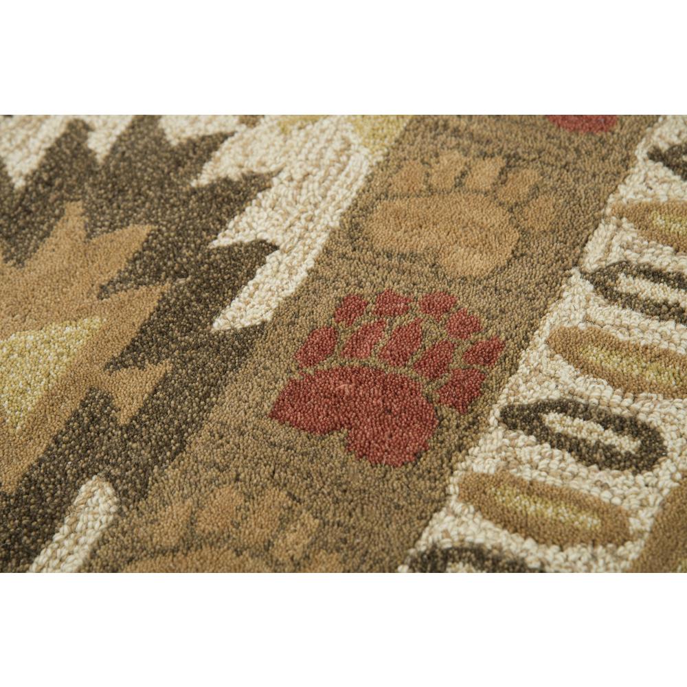 8' x 10' Hand-Tufted Rectangle Rug. Picture 3