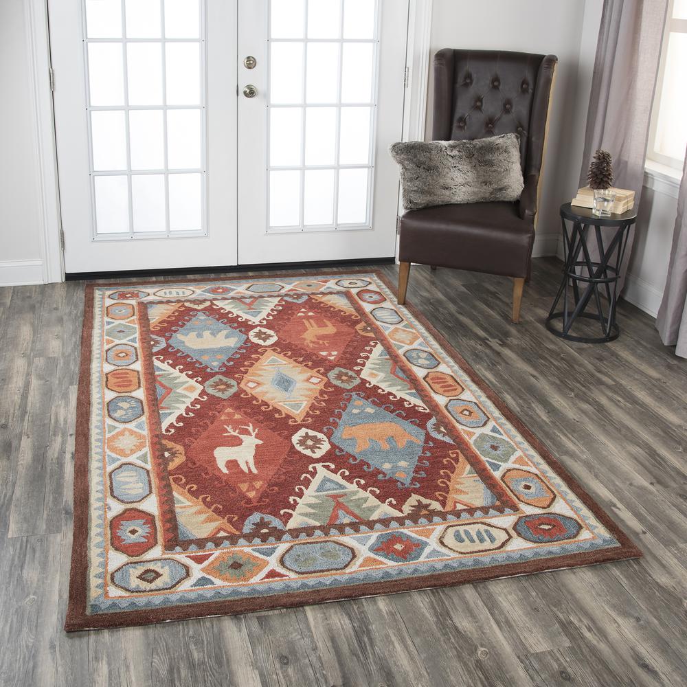 8' x 10' Hand-Tufted Rectangle Rug. Picture 12
