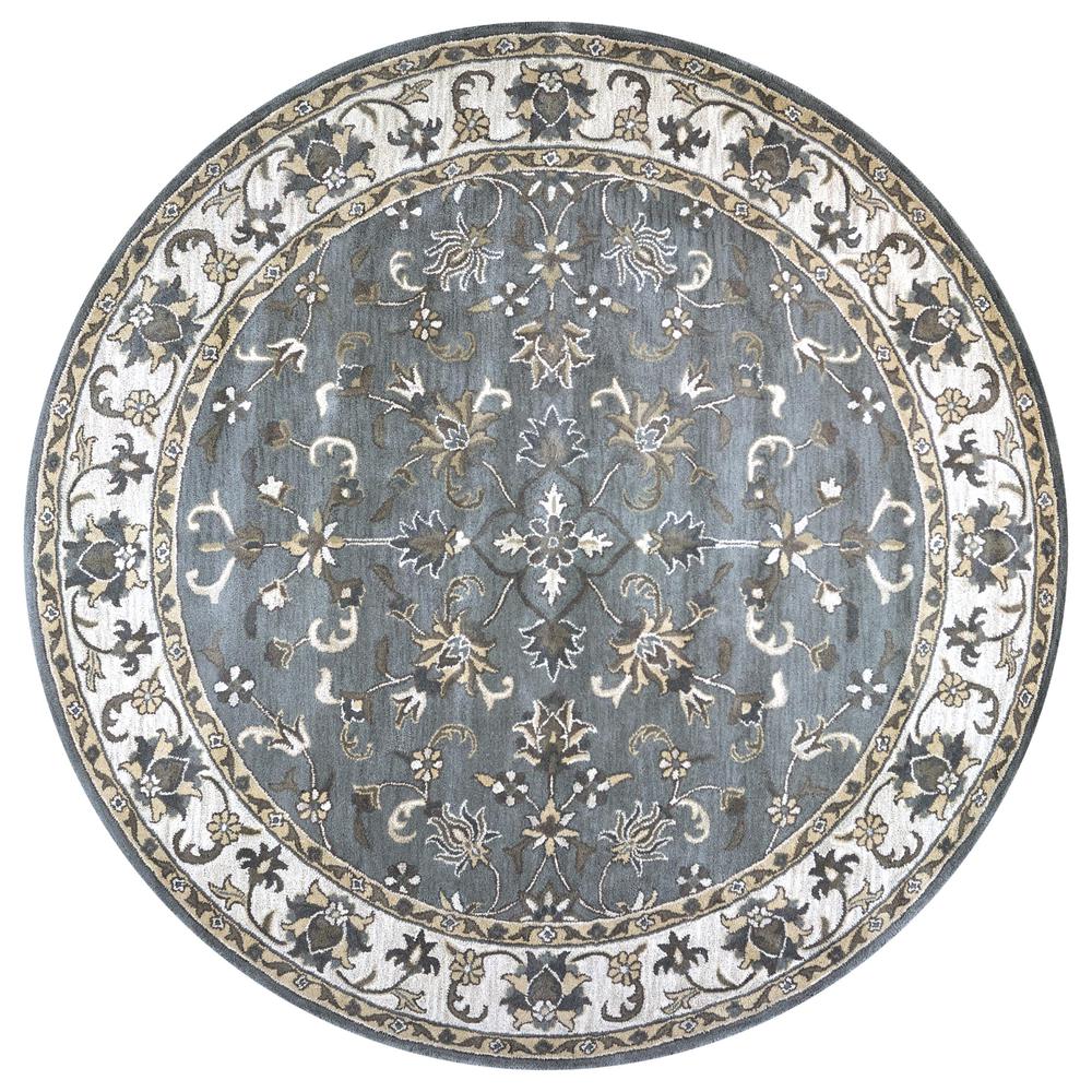Hand Tufted Cut Pile Wool Rug, 10' x 10'. Picture 1