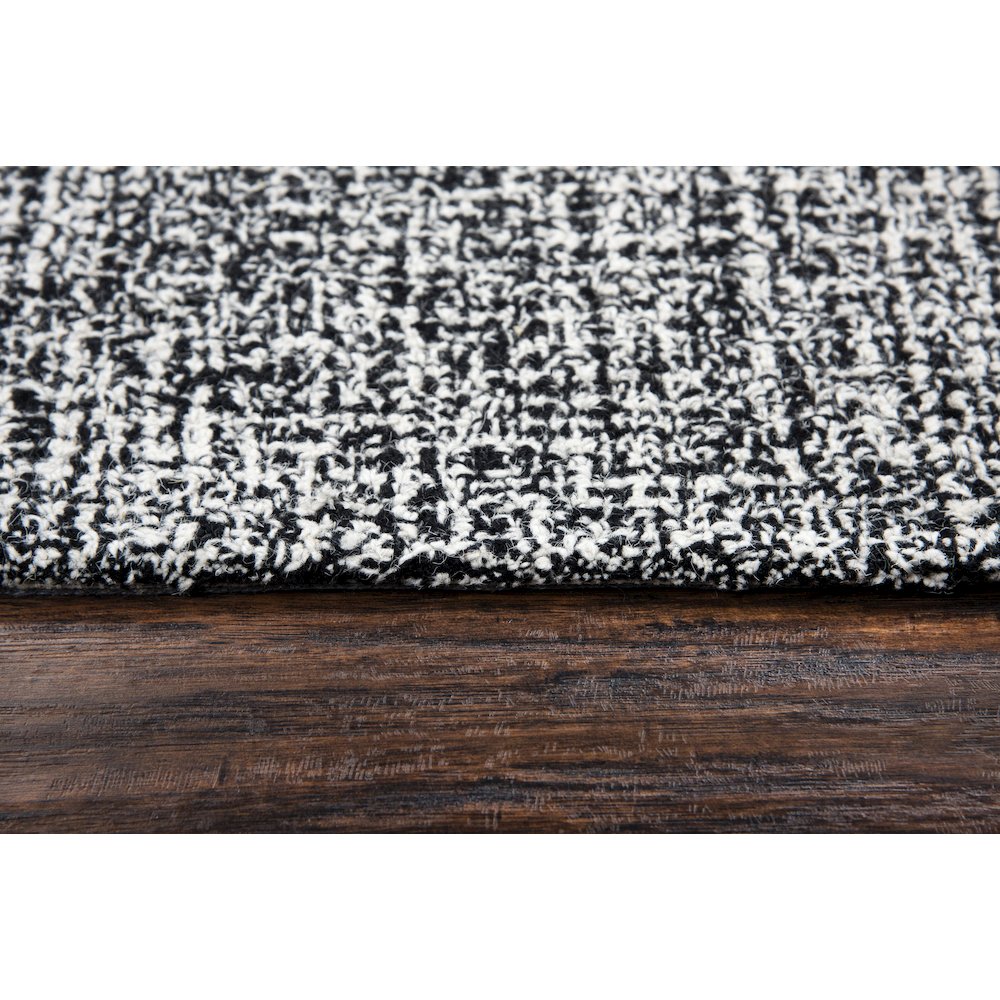 Hand Tufted Loop Pile Wool Rug, 10' x 10'. Picture 6