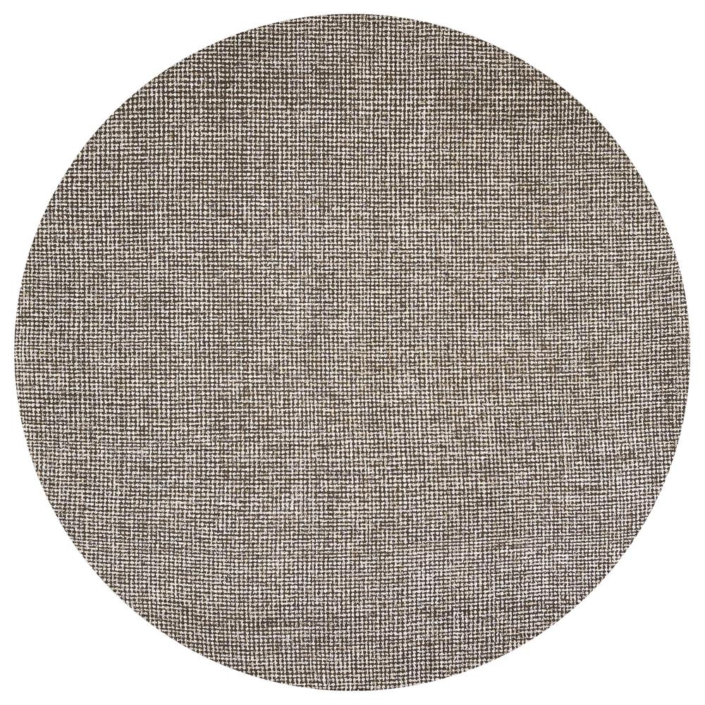 Hand Tufted Loop Pile Wool Rug, 10' x 10'. Picture 1