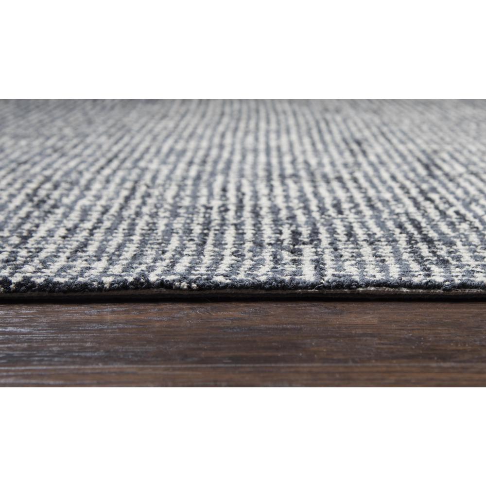 Hand Tufted Loop Pile Wool Rug, 2'6" x 8'. Picture 6