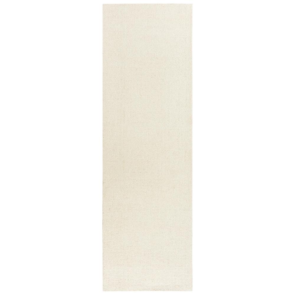 Hand Tufted Loop Pile Wool Rug, 2'6" x 8'. Picture 1