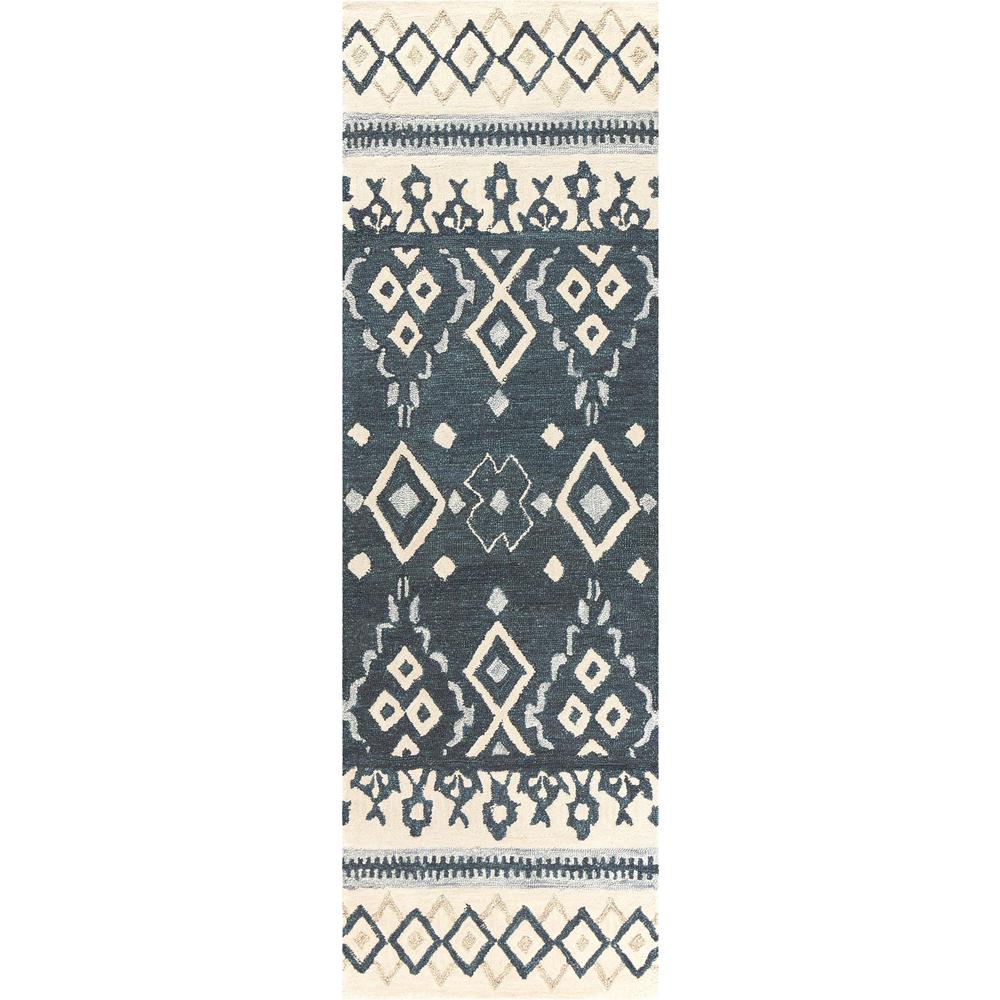2' x 8' Hand-Tufted Rectangle Runner. Picture 1