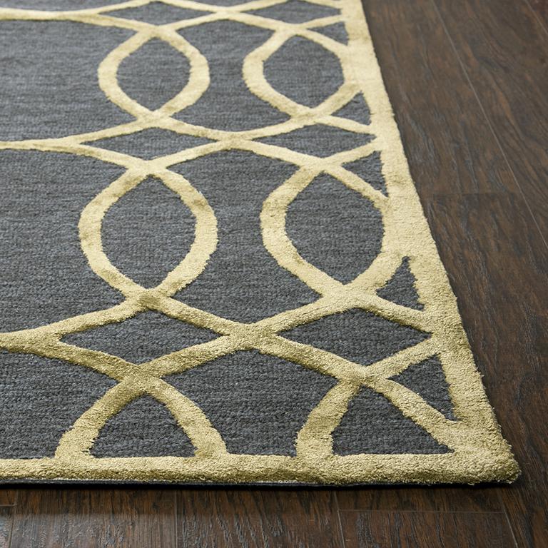 9' x 12' Hand-Tufted Rectangle Rug. Picture 6