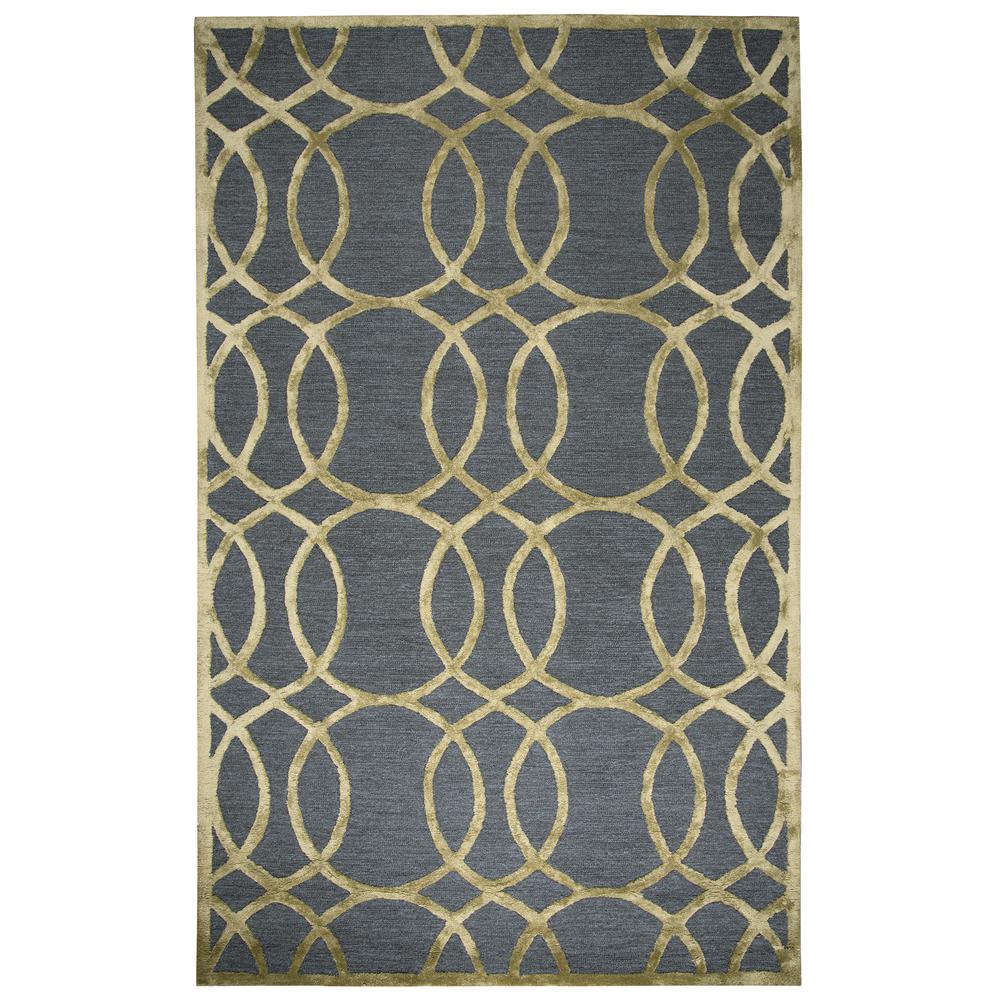 9' x 12' Hand-Tufted Rectangle Rug. Picture 3