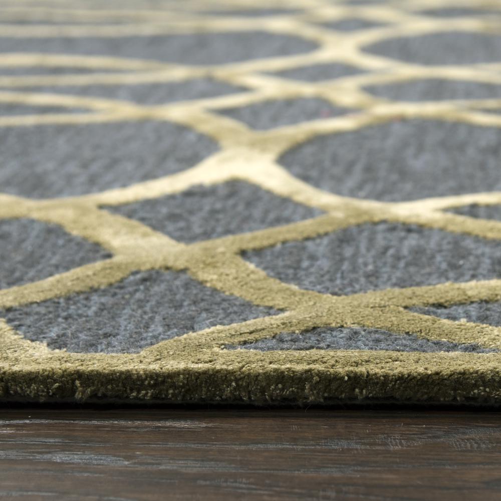 9' x 12' Hand-Tufted Rectangle Rug. Picture 4