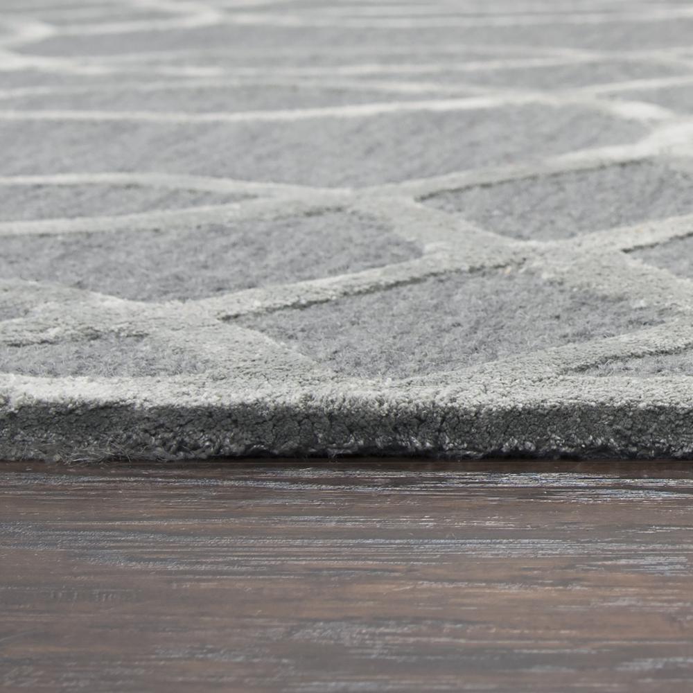 9' x 12' Hand-Tufted Rectangle Rug. Picture 4