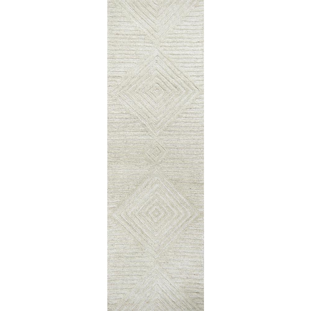 2' x 8' Hand-Tufted Rectangle Runner. Picture 1