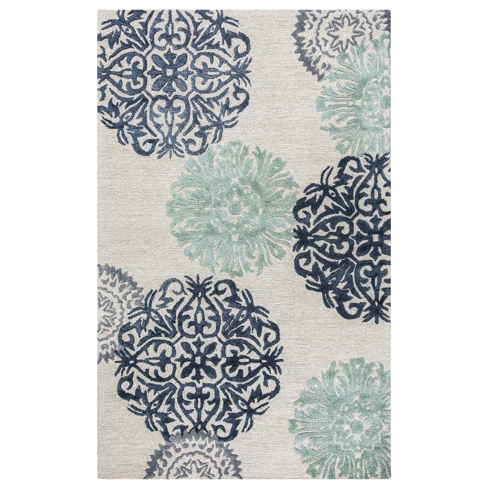 9' x 12' Hand-Tufted Rectangle Rug. Picture 1