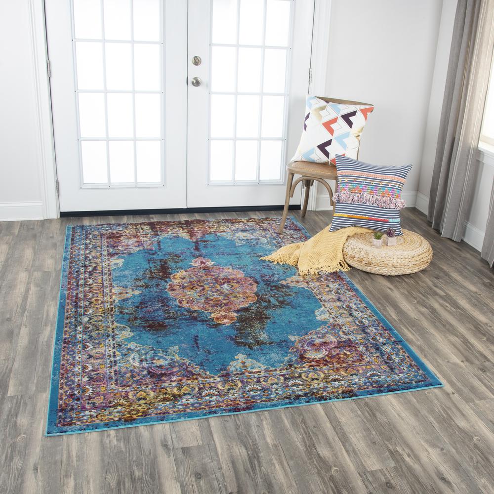 9' x 12' Machine-Made Rectangle Rug. Picture 6