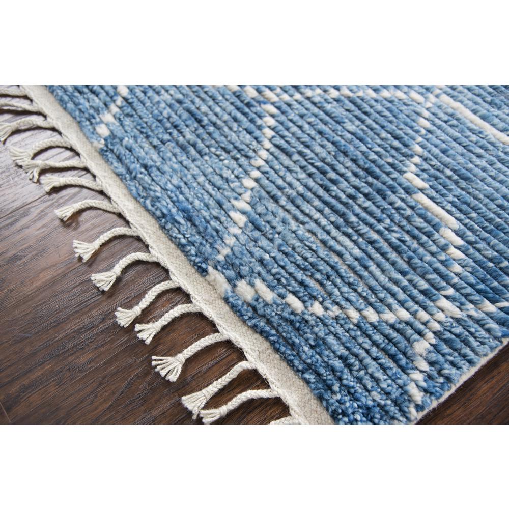 Nile Blue 8'9" x 11'9" Hand-Knotted Rug- NI1005. Picture 3