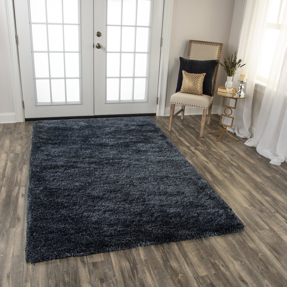 5' x 8' Hand-Tufted Rectangle Rug. Picture 2