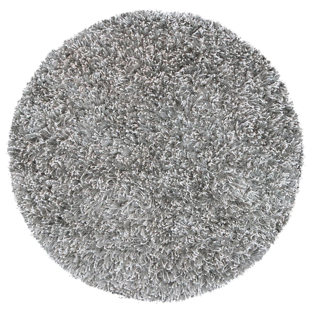 3' Round Hand-Tufted Round  Rug. Picture 1