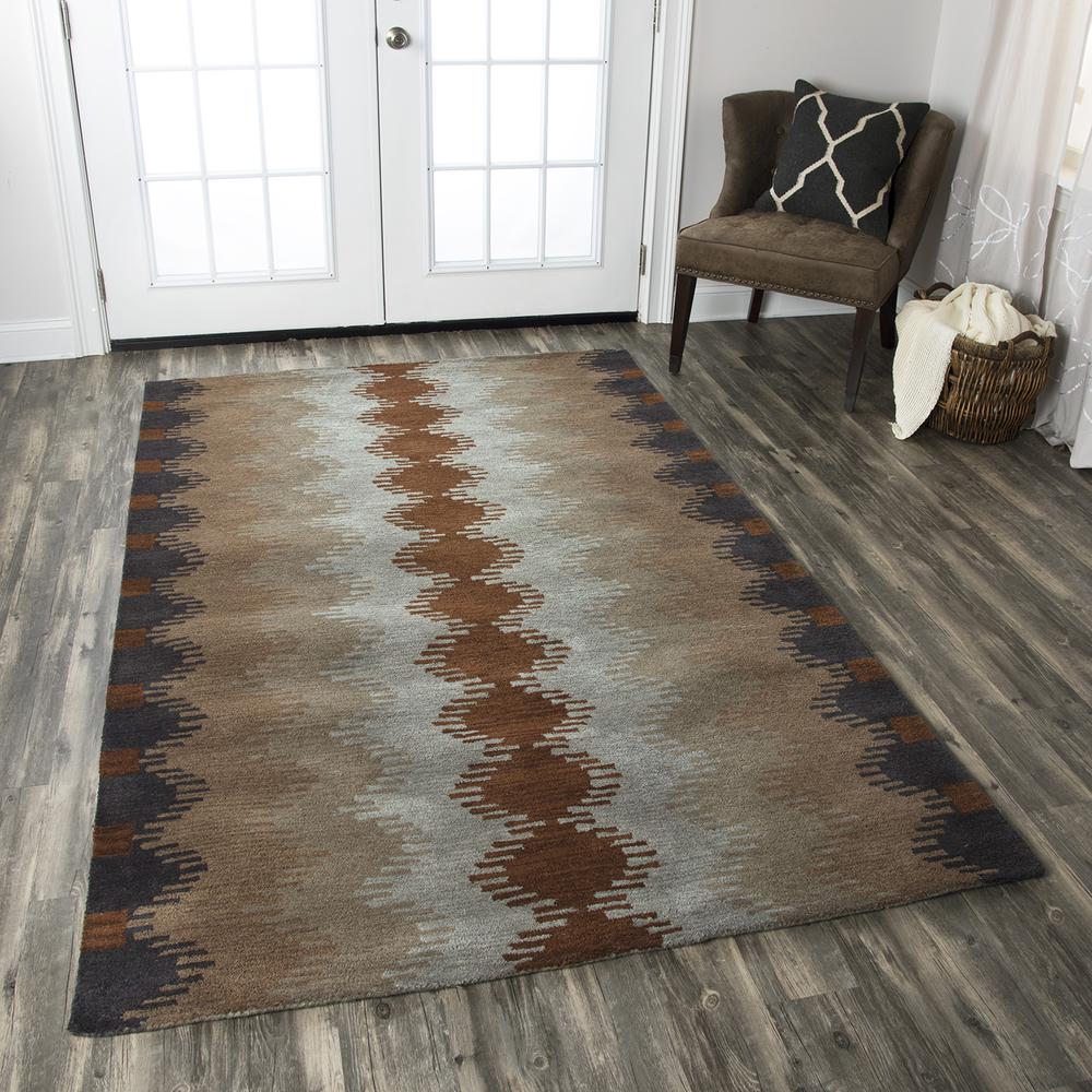 9' x 12' Hand-Tufted Rectangle Rug. Picture 11