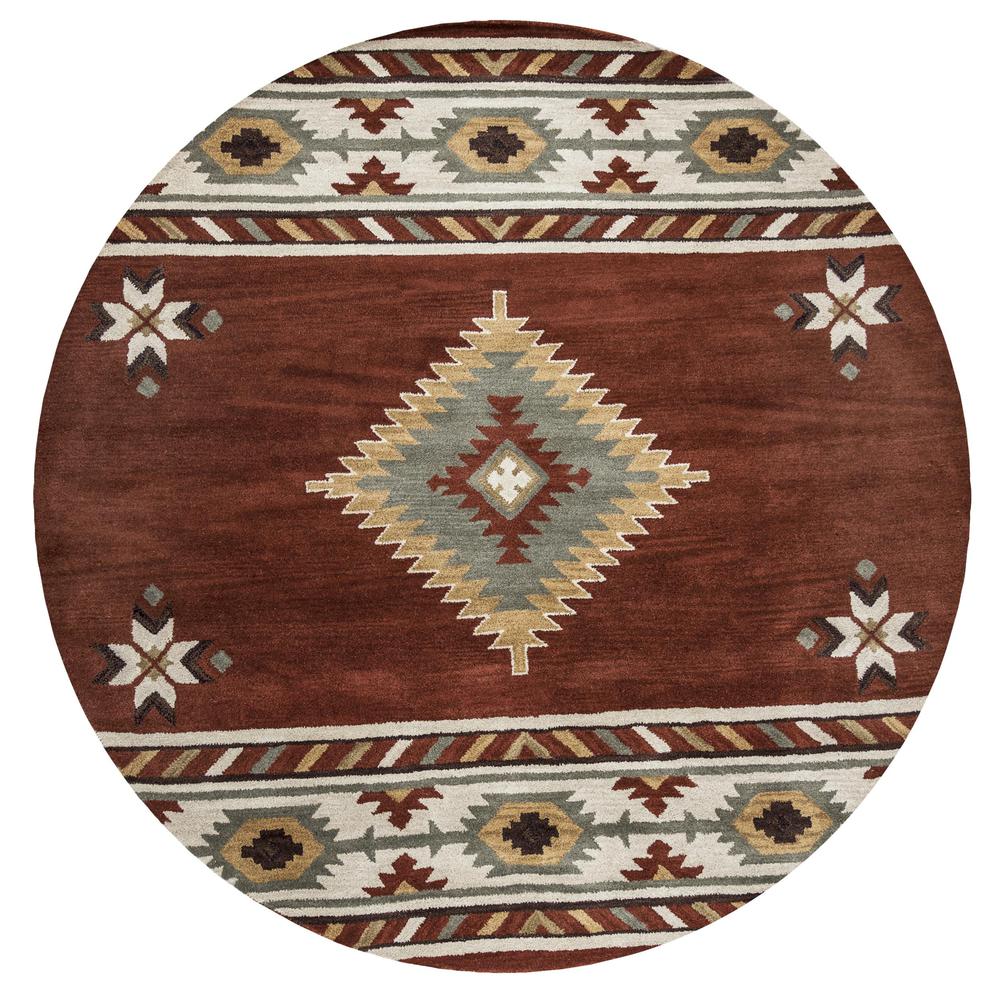 Hand Tufted Cut Pile Wool Rug, 10' x 10'. Picture 1